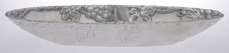 Grape (Aluminum, Hollowware) 2 Part Relish by Arthur Court-1