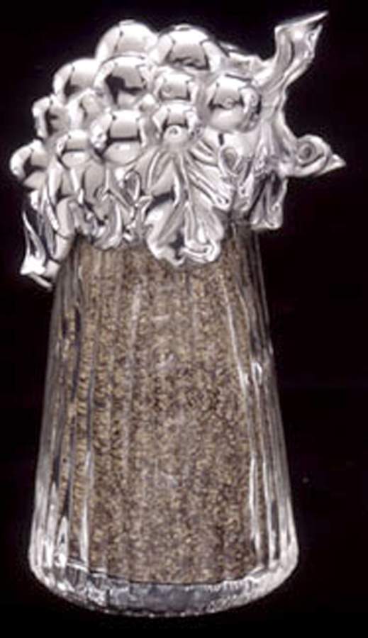 Grape (Aluminum, Hollowware) Pepper Shaker by Arthur Court-1