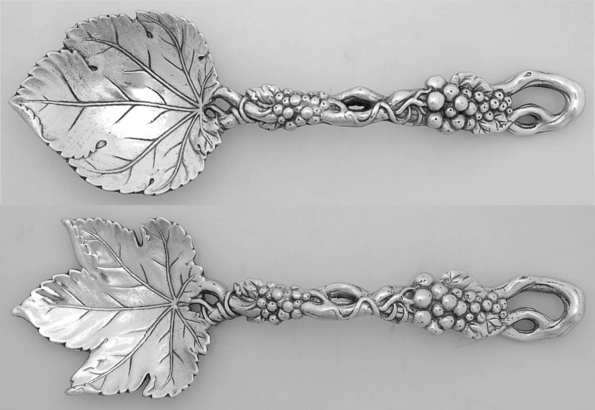 Grape (Aluminum, Hollowware) Solid Serving Set by Arthur Court-1