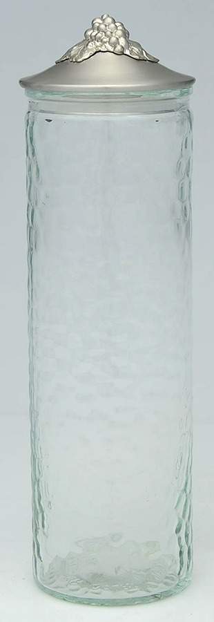 Grape (Aluminum, Hollowware) Canister & Lid by Arthur Court-1