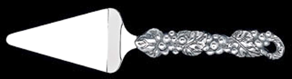 Grape (Aluminum, Hollowware) Large Cake Server Solid Piece by Arthur Court-1