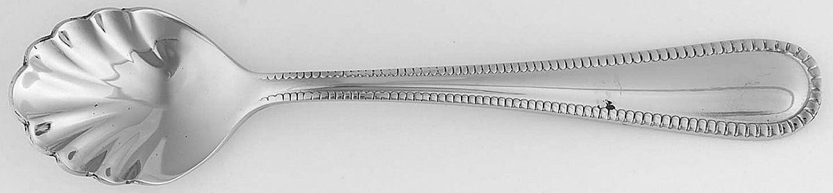 Lara Mirror (Stainless) Sugar Shell Spoon by Argent-1