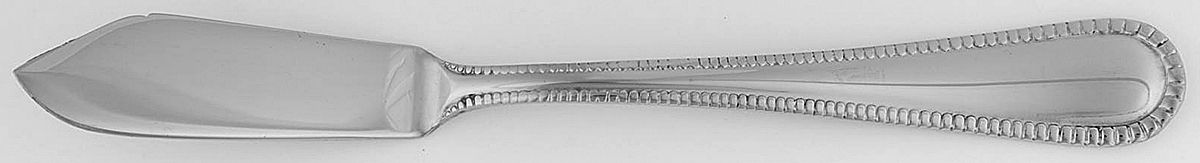 Lara Mirror (Stainless) Flat Handle Master Butter Knife by Argent-1