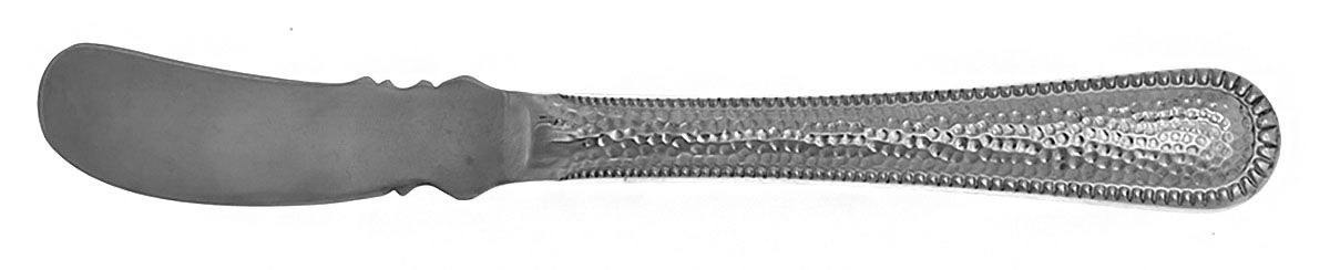 Lesley (Stainless) Butter Spreader Hollow Hdl-Paddle/Stainless Blade by Argent-1