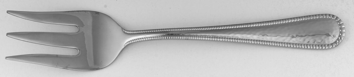 Lesley (Stainless) Medium Solid Cold Meat Serving Fork by Argent-1
