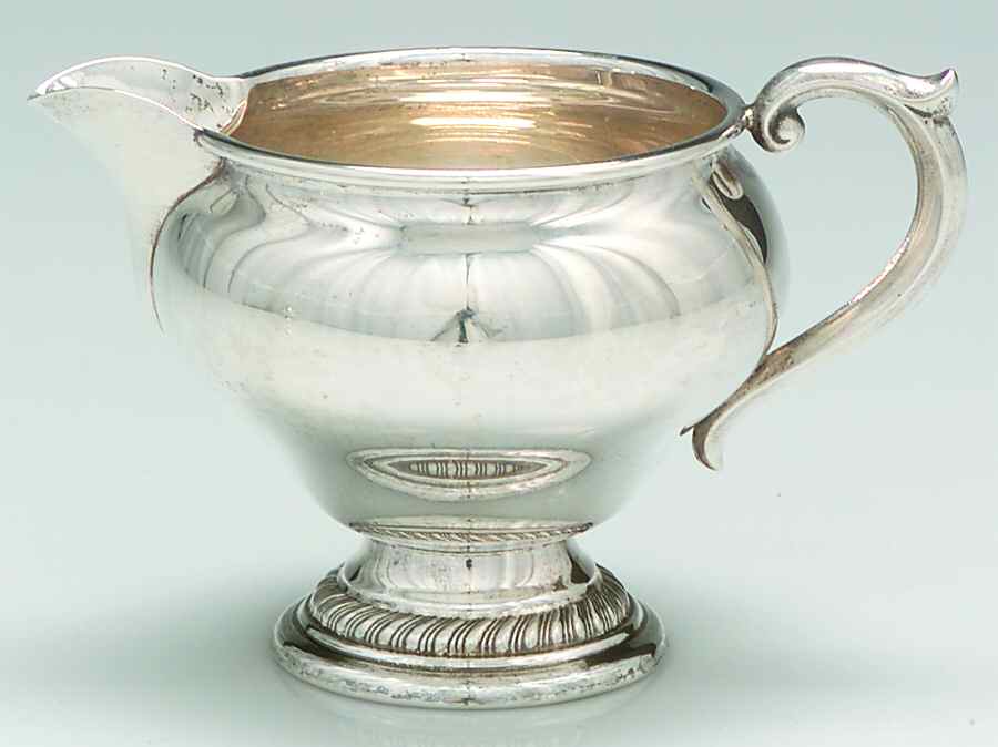 5239 (Sterling, Hollowware) Mini Creamer by Alvin-1