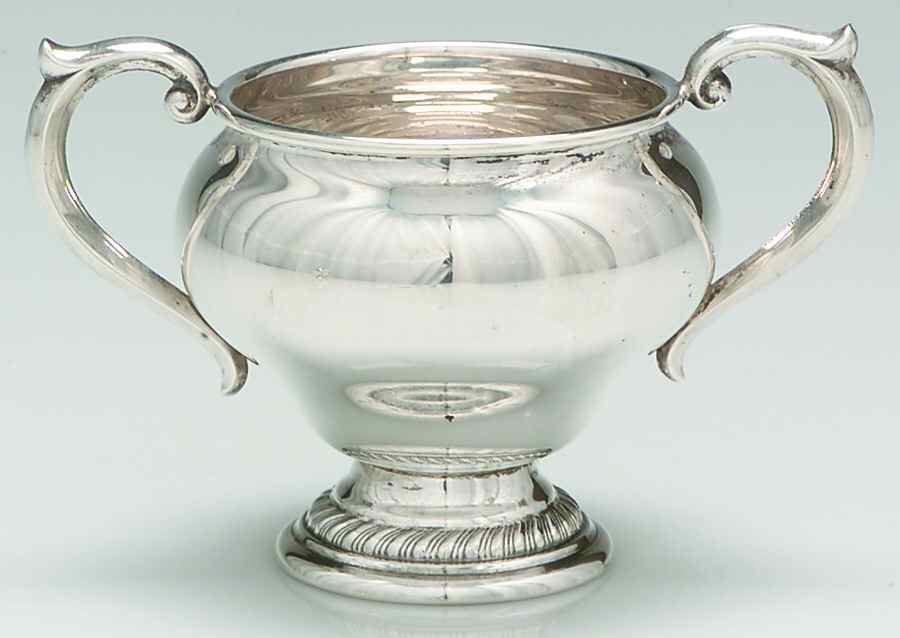 5239 (Sterling, Hollowware) Mini Open Sugar Bowl by Alvin-1