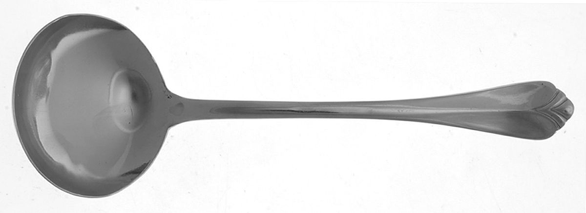 ACV3 (Stainless) Solid Gravy Ladle by Alco-1