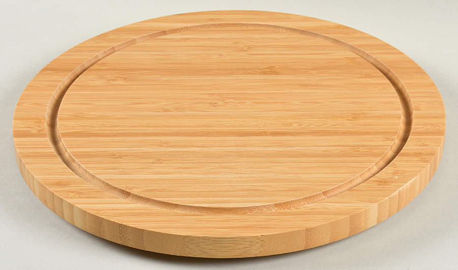 Magnolia (Aluminum, Hollowware) Wood Cheese Board No Mesh Dome by Arthur Court-1