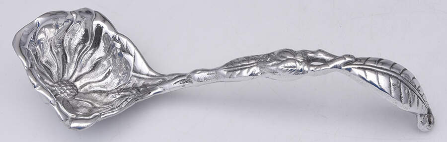Magnolia (Aluminum, Hollowware) Tureen Ladle by Arthur Court-1