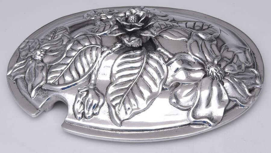 Magnolia (Aluminum, Hollowware) Lid for Tureen by Arthur Court-1