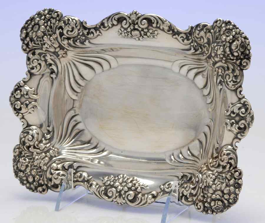 475 (Sterling, Hollowware) 8" Sterling Bon Bon Bowl by Alvin-1