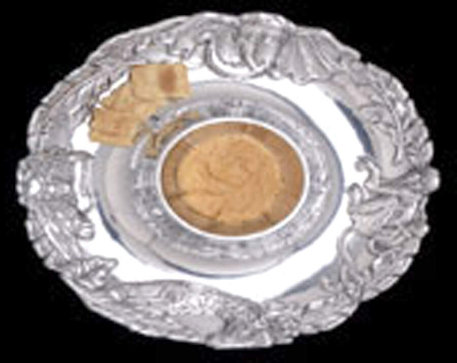 Safari (Aluminum, Hollowware) 2 Piece Chip & Dip Set by Arthur Court-1