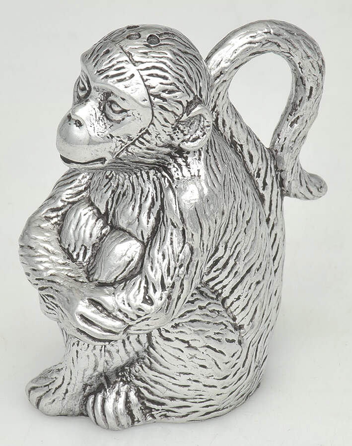 Safari (Aluminum, Hollowware) Salt Shaker by Arthur Court-1
