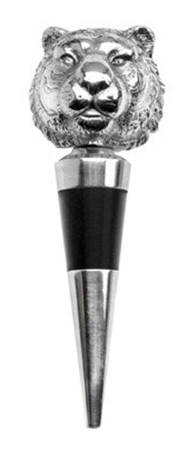 Safari (Aluminum, Hollowware) Wine Stopper by Arthur Court-1