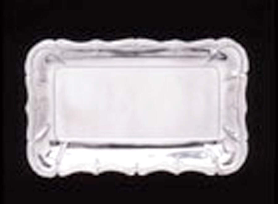 American Traditional (Aluminum, Hollowware) 12" Rectangular Tray by Arthur Court-1