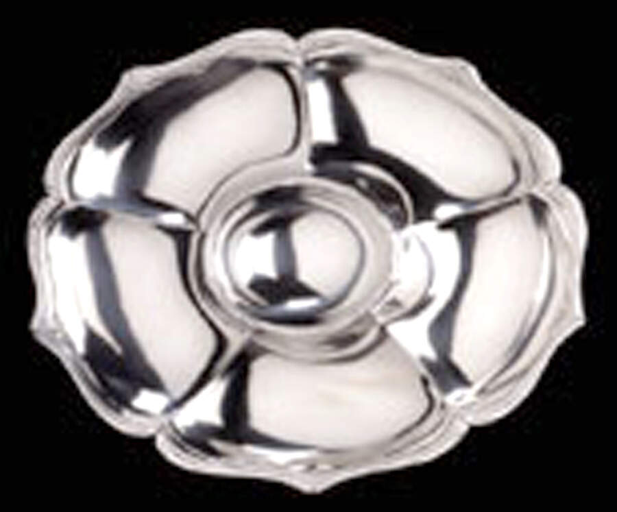 American Traditional (Aluminum, Hollowware) 2 Piece Chip & Dip Set by Arthur Court-1