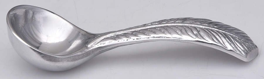 American Wilderness (Aluminum, Hollowware) Condiment Spoon by Arthur Court-1