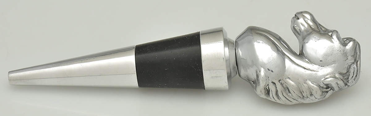 Horse (Aluminum, Hollowware) Wine Stopper by Arthur Court-1