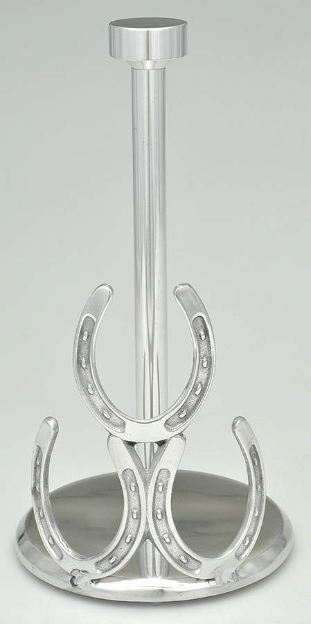 Horse (Aluminum, Hollowware) Paper Towel Holder by Arthur Court-1
