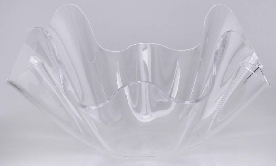 Horse (Aluminum, Hollowware) 11" Acrylic Bowl by Arthur Court-1