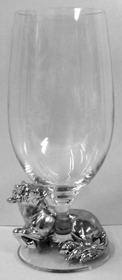 Horse (Aluminum, Hollowware) Glass Ice Tea by Arthur Court-1