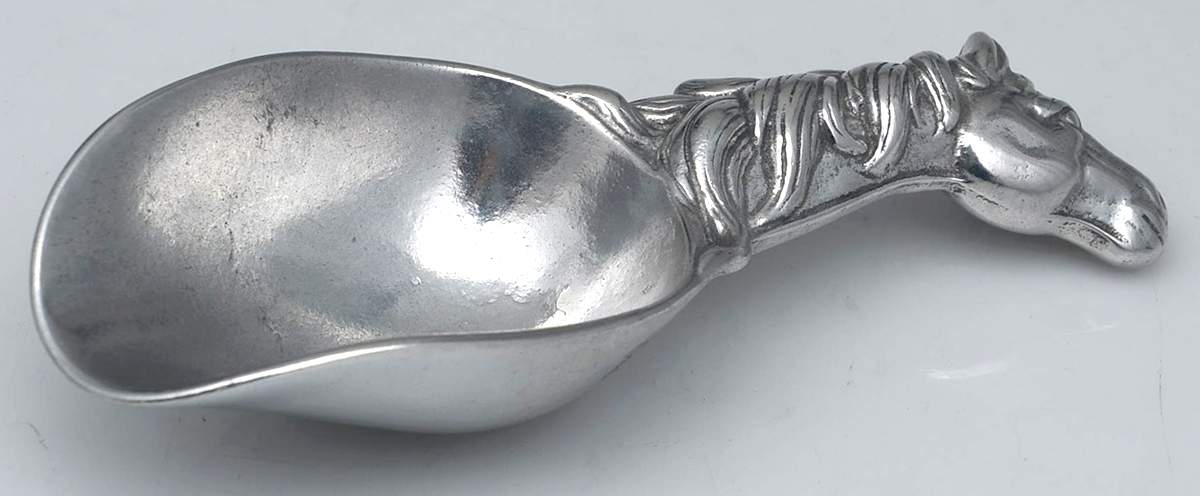 Horse (Aluminum, Hollowware) Ice Scoop Solid Piece by Arthur Court-1