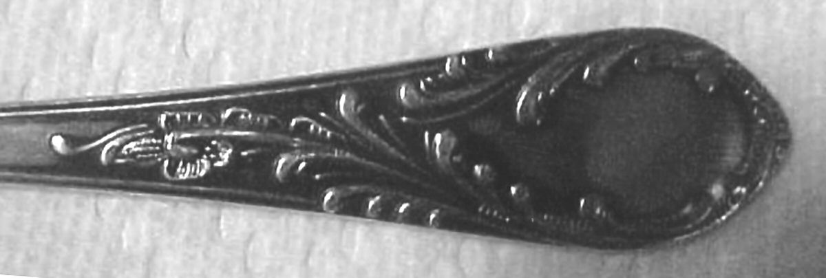 Rokoko (Silverplate) Fork by A Pasch&Co-1