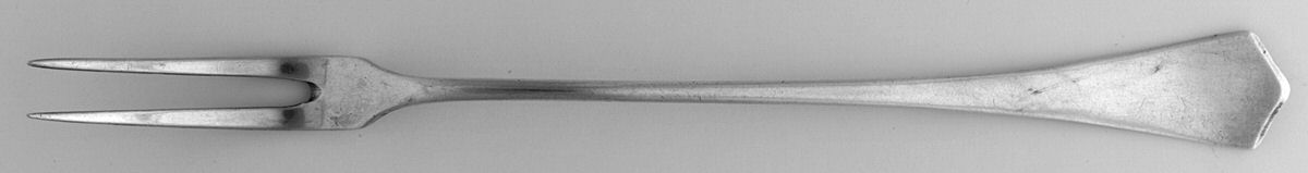 AKT9(Silverplate) Long Handle Pickle/Olive Fork by Arthur Krupp-1