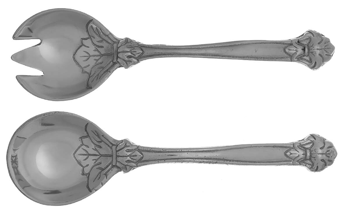 Fleur de Lis (Aluminum, Serveware) Solid Serving Set by Arthur Court-1