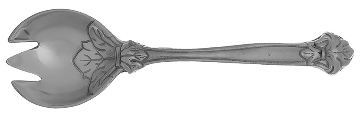 Fleur de Lis (Aluminum, Serveware) Solid Serving Fork by Arthur Court-1