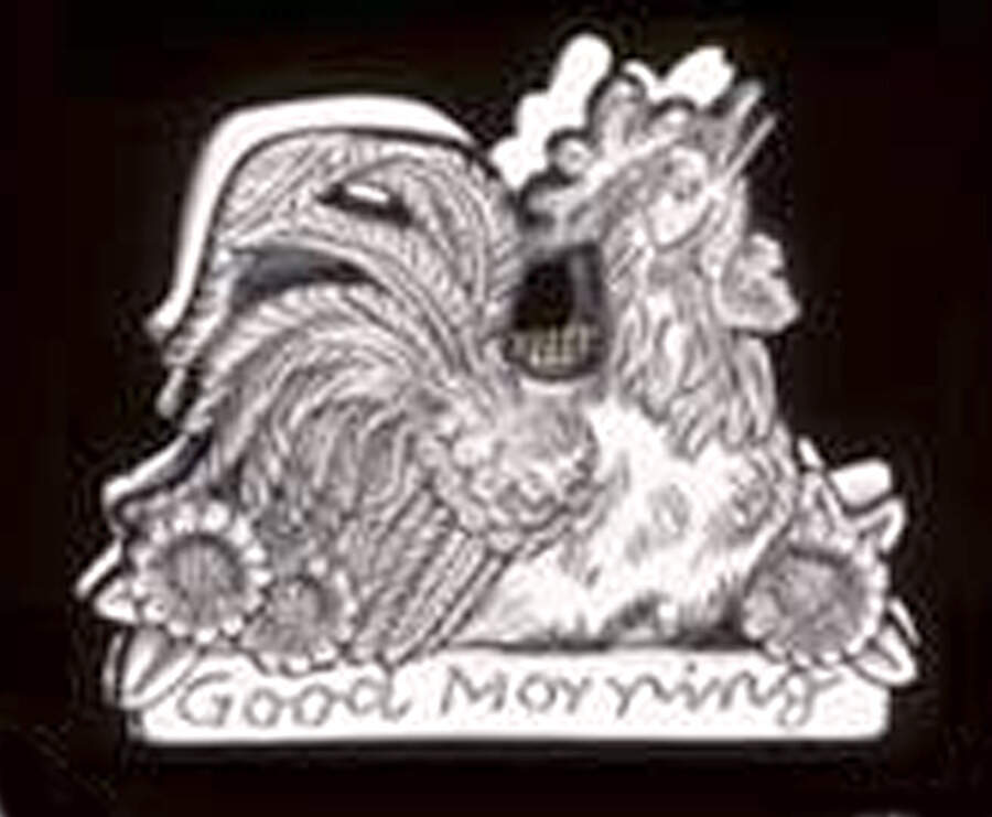 Rooster (Aluminum, Serveware) Bag Clip by Arthur Court-1