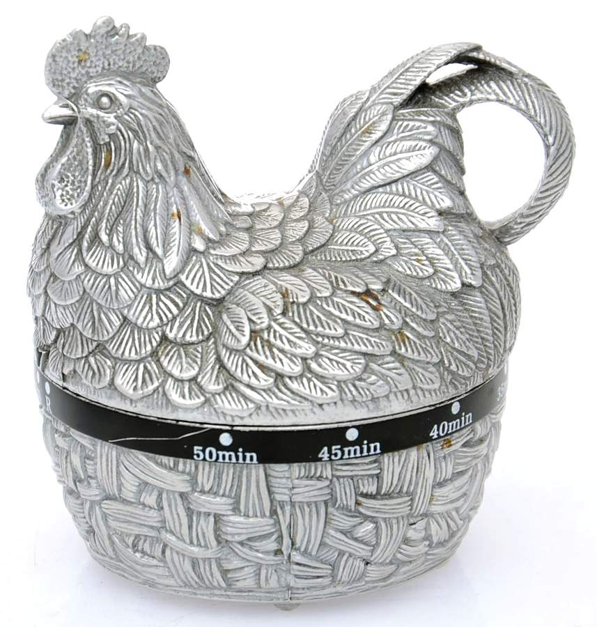 Rooster (Aluminum, Serveware) Timer by Arthur Court-1