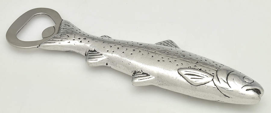 Wonders of the Water (Aluminum, Serveware) Bottle Opener with Stainless Bowl by Arthur Court-1