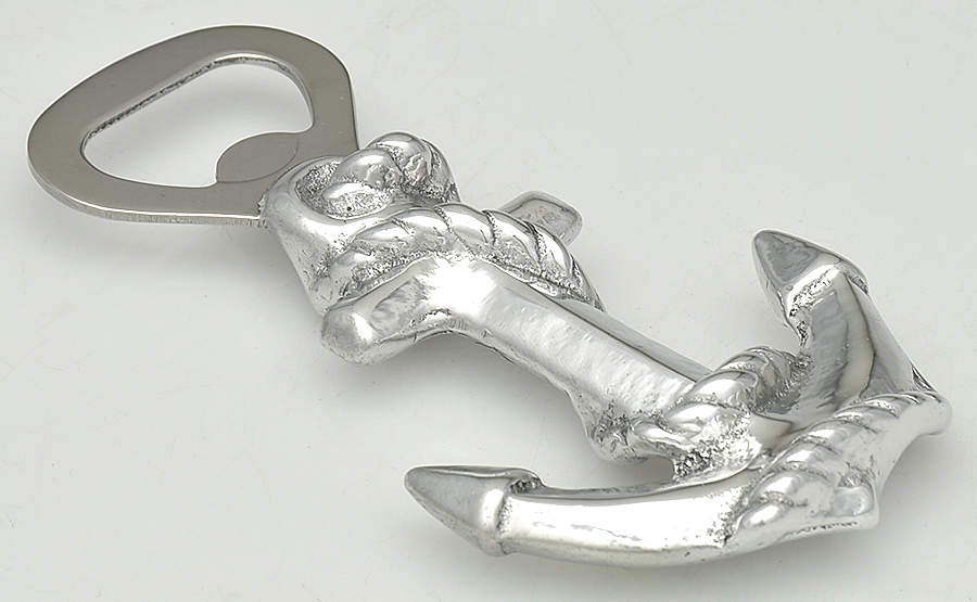 Wonders of the Water (Aluminum, Serveware) Bottle Opener with Stainless Bowl by Arthur Court-1