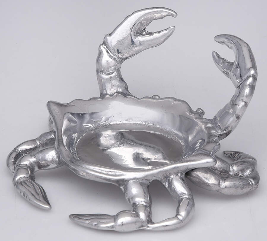 Wonders of the Water (Aluminum, Serveware) Condiment Bowl No Underplate by Arthur Court-1