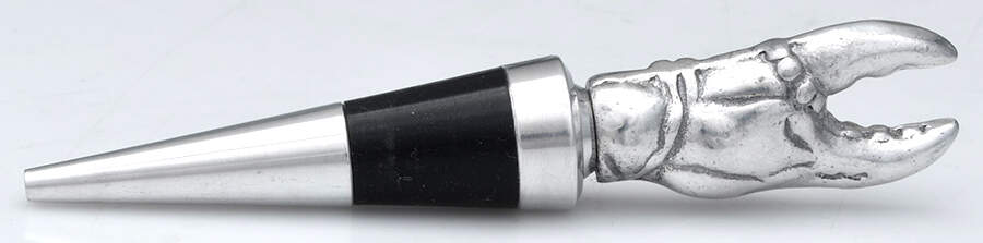 Wonders of the Water (Aluminum, Serveware) Wine Stopper by Arthur Court-1