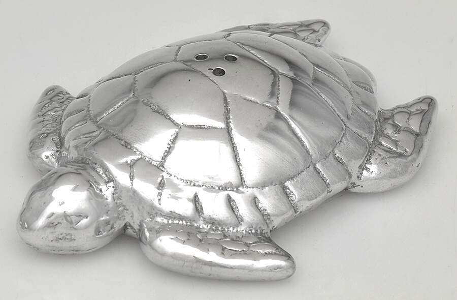 Wonders of the Water (Aluminum, Serveware) Pepper Shaker by Arthur Court-1