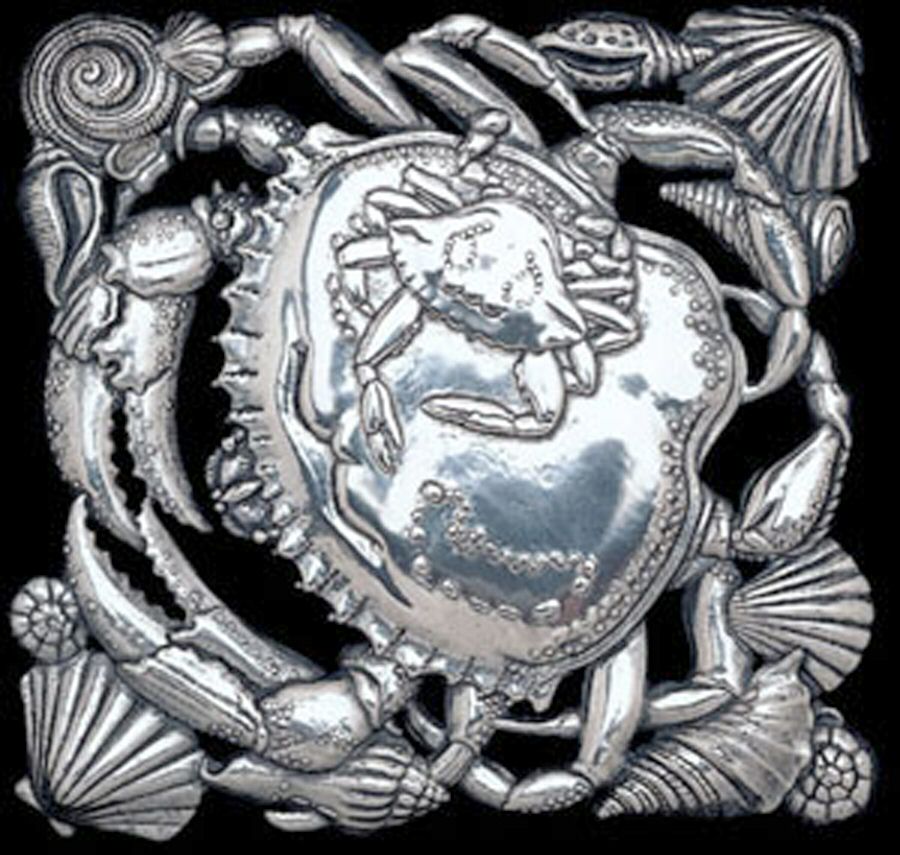 Wonders of the Water (Aluminum, Serveware) Trivet by Arthur Court-1