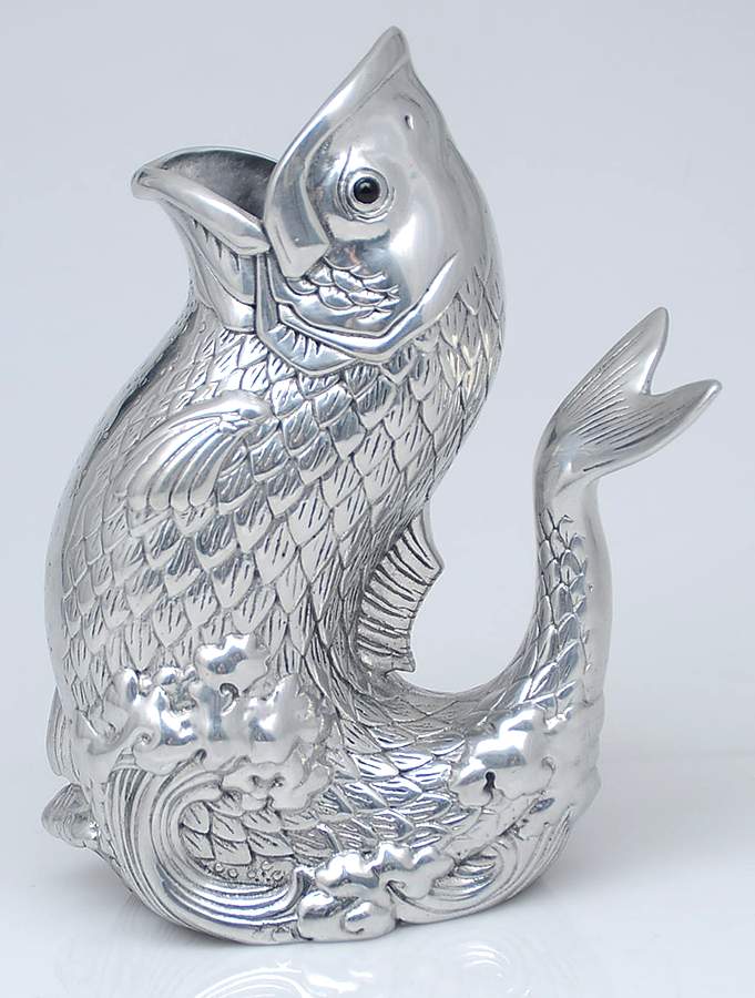 Wonders of the Water (Aluminum, Serveware) 48 Oz Pitcher by Arthur Court-1