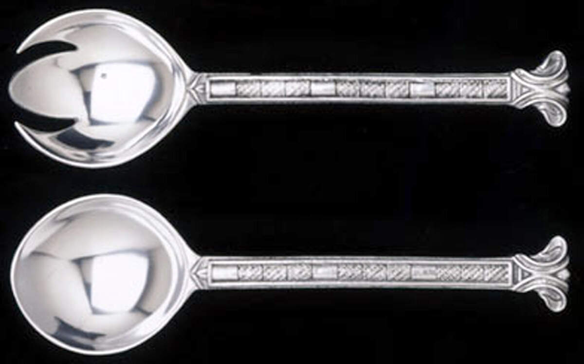 Soho (Aluminum, Serveware) Solid Serving Fork by Arthur Court-1