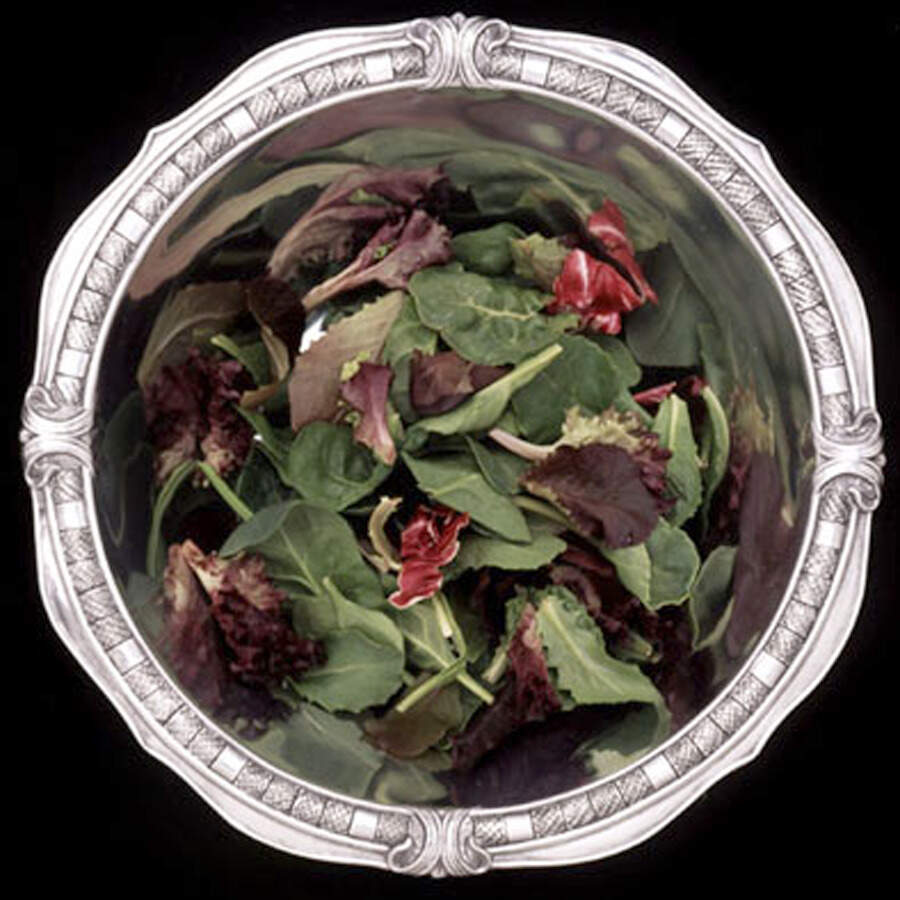 Soho (Aluminum, Serveware) 12" Salad Serving Bowl by Arthur Court-1