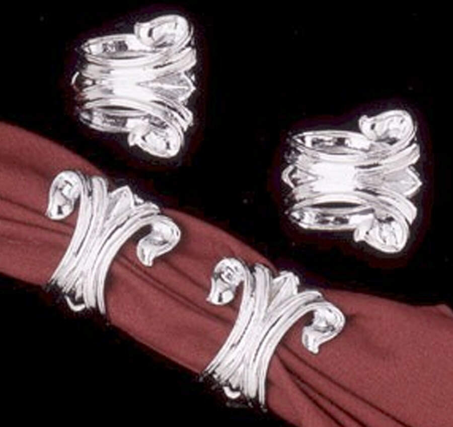 Soho (Aluminum, Serveware) Napkin Ring by Arthur Court-1