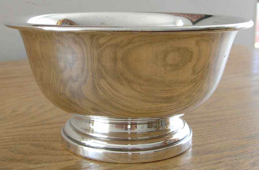 Paul Rever Bowls (Silverplate, Hollowware) 6" Paul Revere Bowl by Art Silver -1