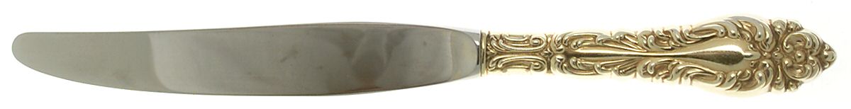 Athene-Gold Vermeil (Sterling) Modern Hollow Knife by Amston-1
