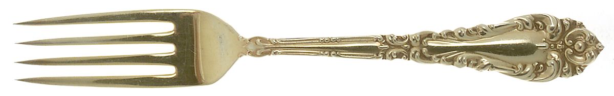 Athene-Gold Vermeil (Sterling) Fork by Amston-1