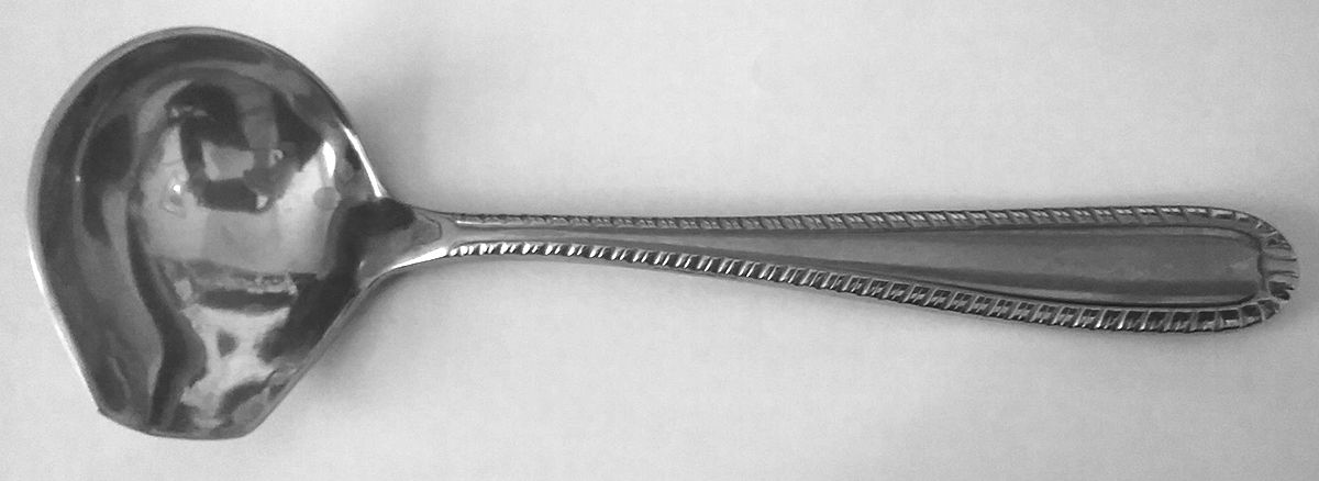 Savannah (Stainless) Solid Gravy Ladle by Artisanware Silver-1