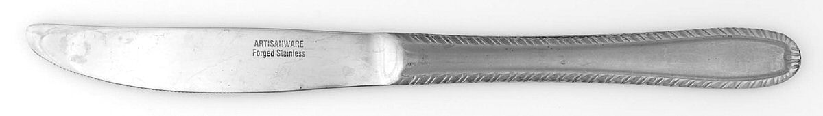 Savannah (Stainless) Modern Solid Knife by Artisanware Silver-1