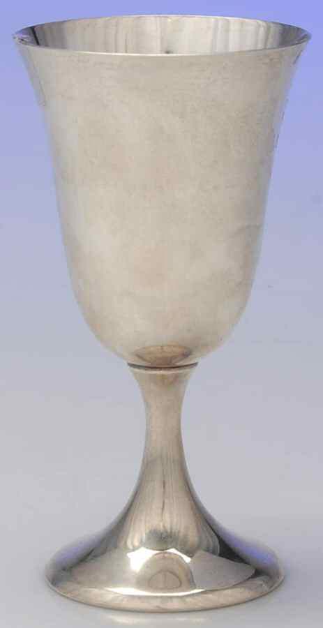 70 (Sterling, Hollowware) Water Goblet by Amston-1