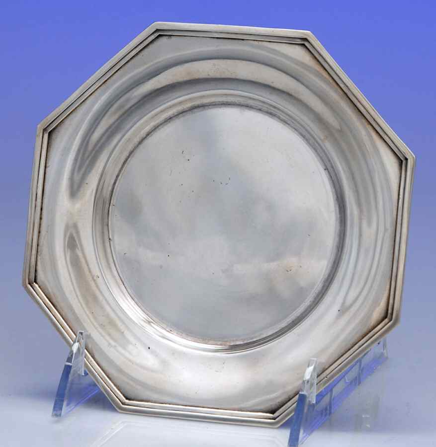 E39 (Sterling, Hollowware) Bread Plate by Alvin-1